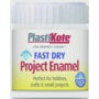 PlastiKote Fast Dry Enamel Brush On Clear - 59ml Bottle