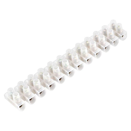 Masterplug Connector Strips 15A 12W (Pack 10) Masterplug - RockBottom Northampton