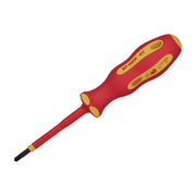 Draper XP1000 VDE PZ/SL Type Screwdriver, No.1 x 80mm 64489 Draper - Town Tools 