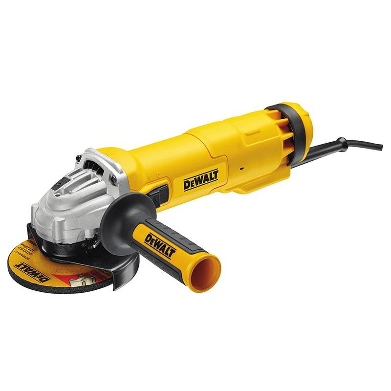 Dewalt Power Tools DWE4206 Mini Grinder 115mm 1010W 110V DeWALT Power Tools - RockBottom Northampton