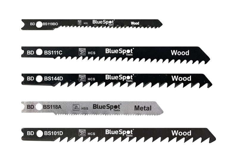 Blue Spot Tools 10 PCE Jigsaw Blade Set (Universal)