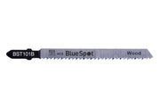 Blue Spot Tools 5 PCE HCS Clean Cut Jigsaw Blades For Wood (10 TPI)