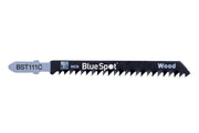 Blue Spot Tools 5 PCE HCS Quick Cut Jigsaw Blades For Wood TPI