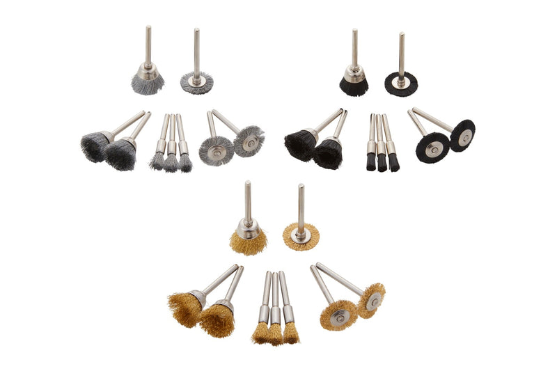 Blue Spot Tools 27 PCE Mini Wire Brush Set