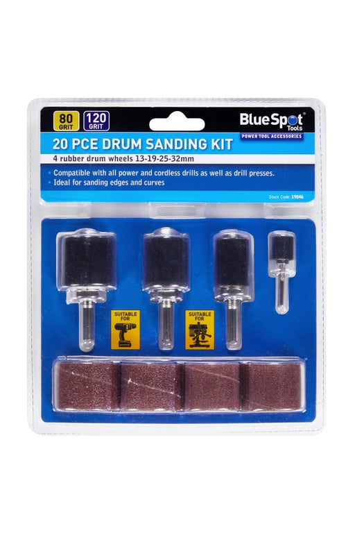 Blue Spot Tools 20 PCE Drum Sanding Kit