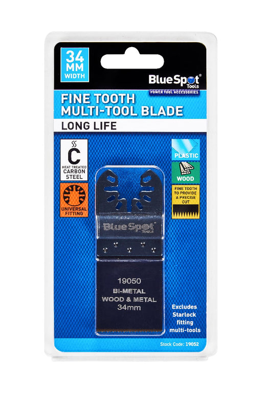 Blue Spot Tools Fine Tooth Multi Blade Timber-Plastics