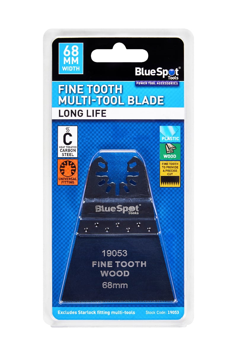 Blue Spot Tools Fine Tooth Multi Blade Timber-Plastics