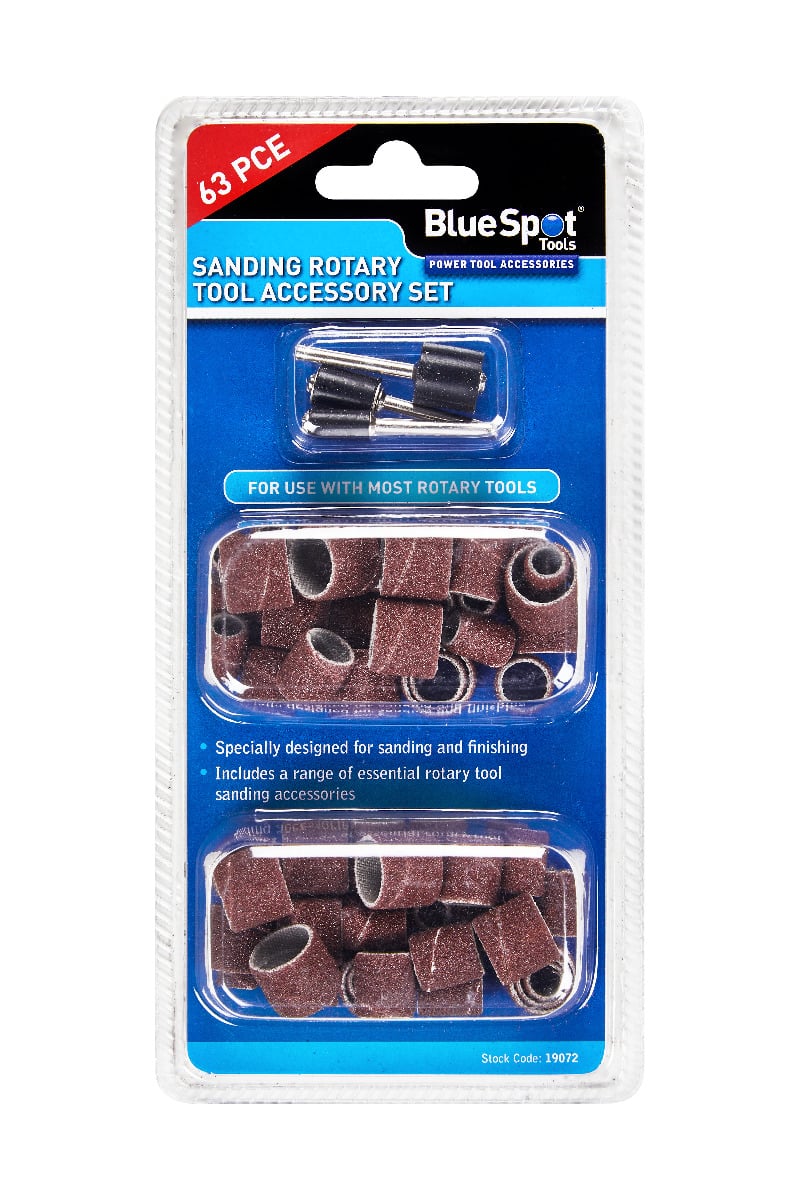 Blue Spot Tools 63 PCE Polishing Accessories Tool Set