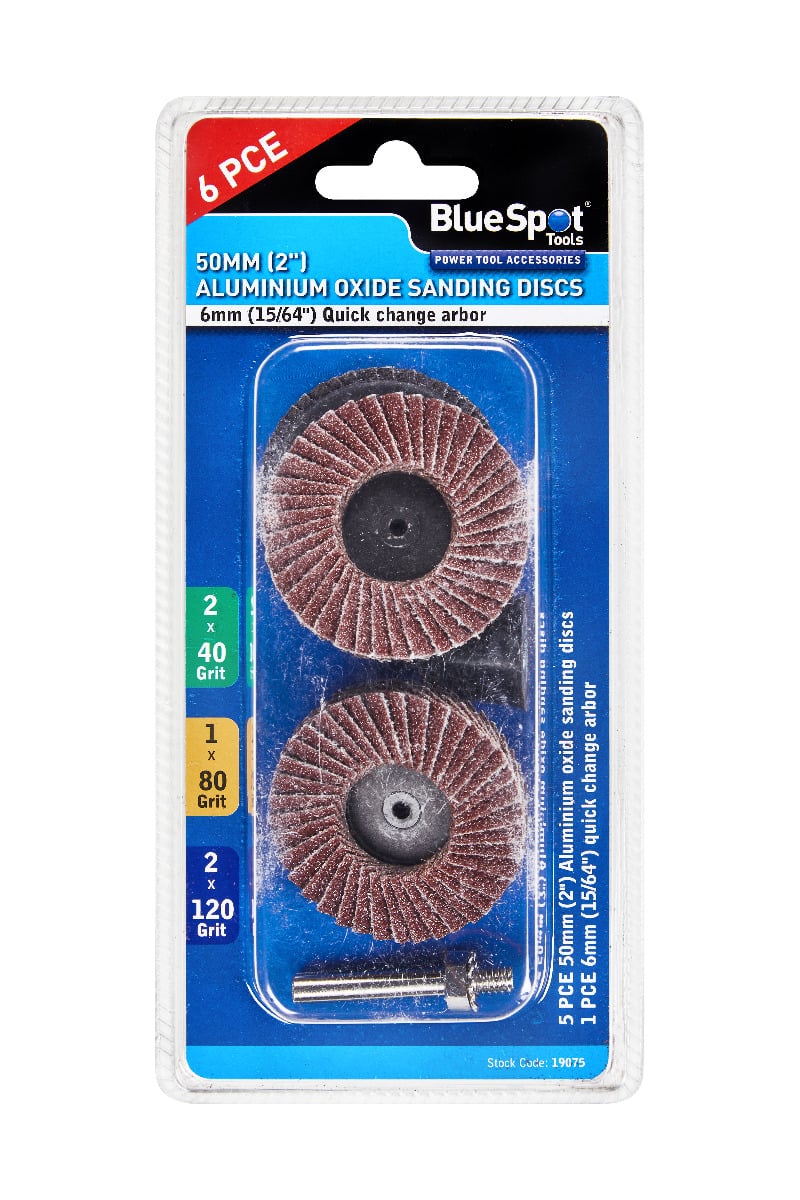 Blue Spot Tools 6 PCE Polishing Accessories Tool Set