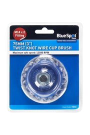 Blue Spot Tools M14 x 2 Twist Knot Wire Cup Brush