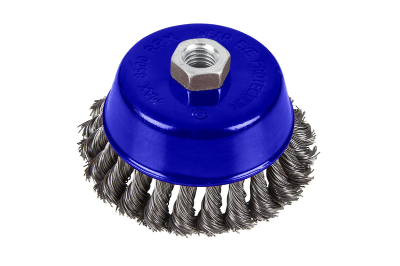 Blue Spot Tools M14 x 2 Twist Knot Wire Cup Brush