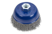 Blue Spot Tools 100mm (4") M14 x 2 Wire Cup Brush