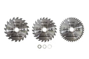 Blue Spot Tools 3 PCE x 30mm TCT Circular Saw Blades (20, 24 & 40 Teeth)