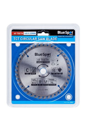 Blue Spot Tools 165mm x 20mm Circular Saw Blade (40 Teeth)