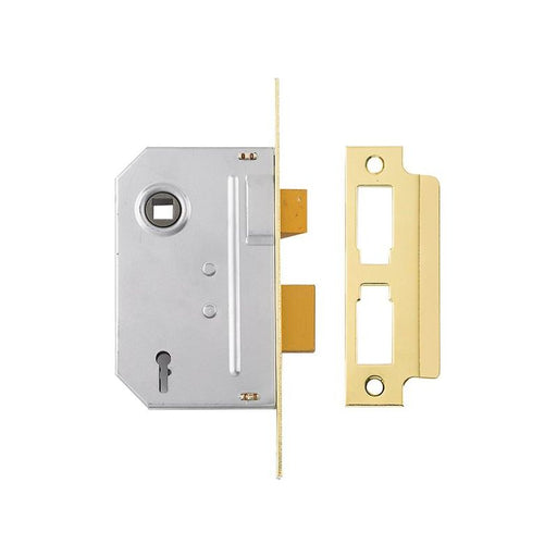 Yale Locks PM246 Internal 2 Lever Mortice Sashlock Polished Brass 67mm 2.5in Yale Locks - RockBottom Northampton