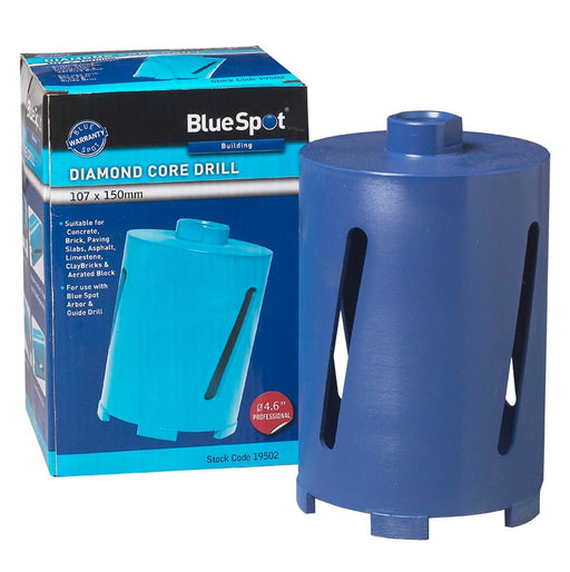 Blue Spot Tools 107 X 150mm Diamond Core Drill