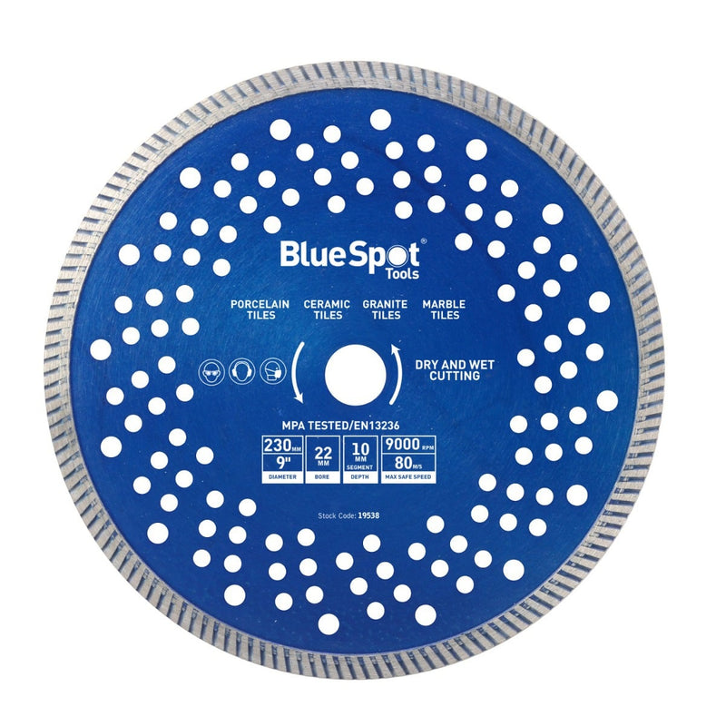 Blue Spot Tools Turbo Cutting Disc