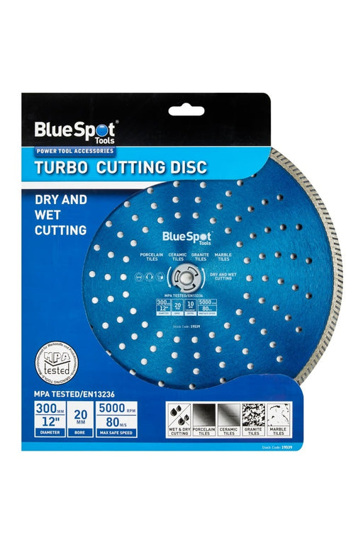 Blue Spot Tools Turbo Cutting Disc