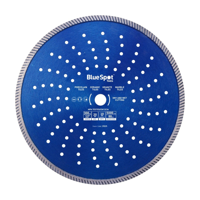 Blue Spot Tools Turbo Cutting Disc