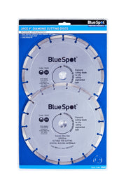 Blue Spot Tools 2 PCE Segmented Diamond Dry Cutting Disc