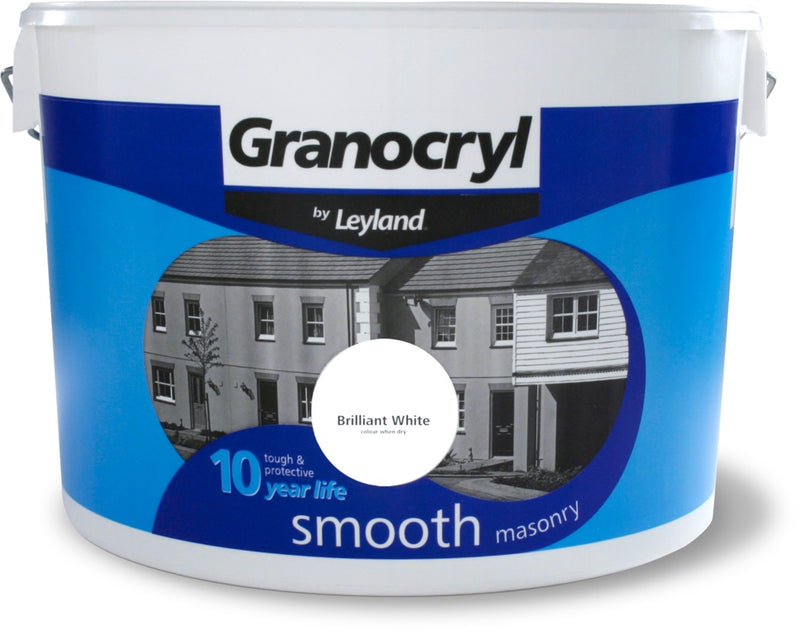 Granocryl Smooth Masonry 10L Brilliant White