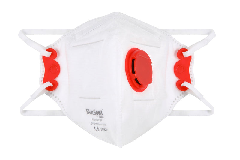 Blue Spot Tools 20 PCE FFP3 Valved Fold Flat Dust Mask
