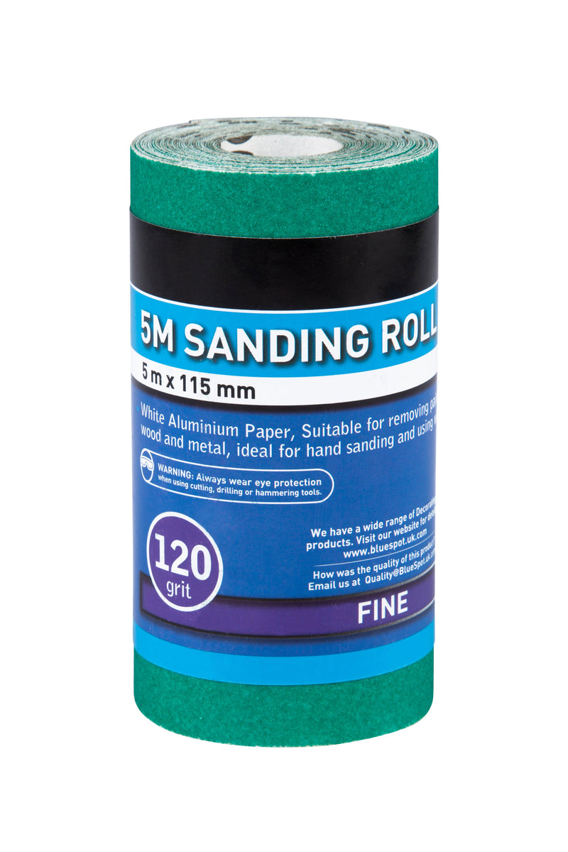 Blue Spot Tools 5m 115mm Sanding Roll