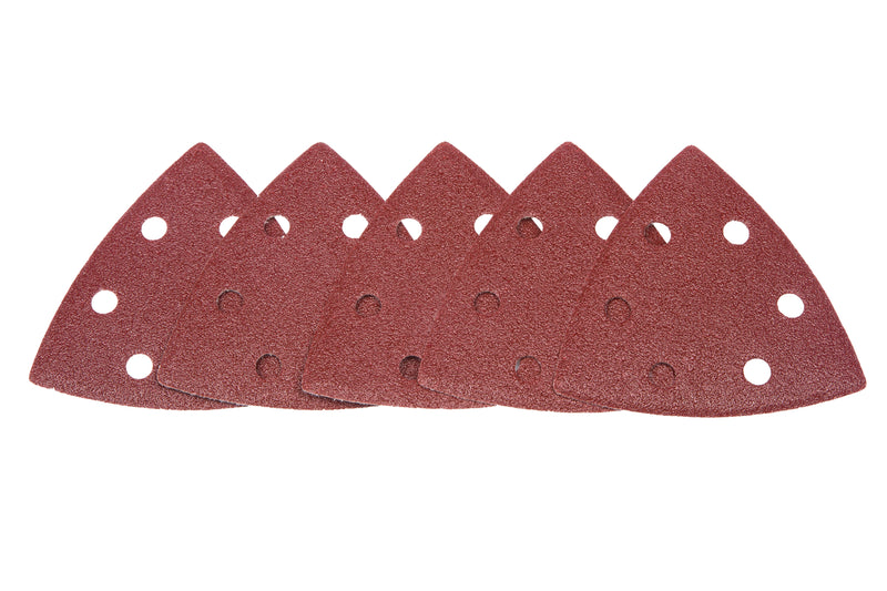 Blue Spot Tools 6 Pack 93mm Mixed Grit Delta Sanding Sheets