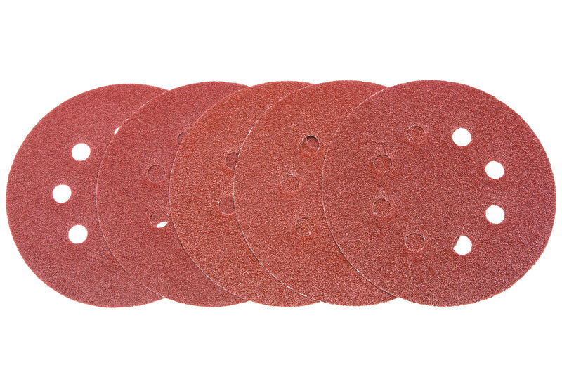 Blue Spot Tools 125mm 5 Pack Sanding Disc