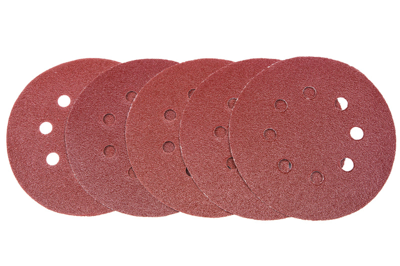 Blue Spot Tools 125mm 5 Pack Sanding Disc
