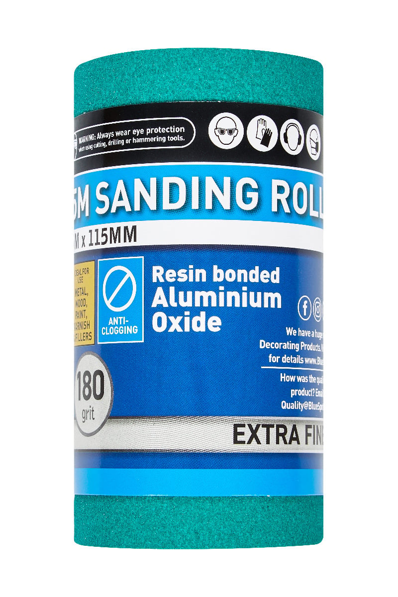 Blue Spot Tools 5m 115mm Sanding Roll
