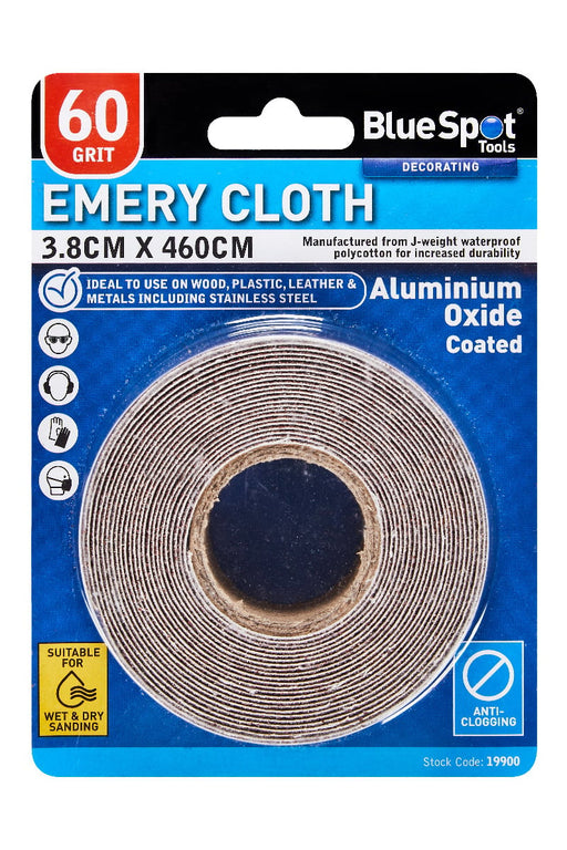 Blue Spot Tools 3.8cm x 460cm Emery Cloth