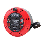 Faithfull Power Plus Cable Reel 240V 10A 4-Socket 10m Faithfull Power Plus - RockBottom Northampton
