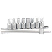 Draper Drain Plug Key Set, 3/8" Sq. Dr. (10 Piece) 38329 Draper - Town Tools 