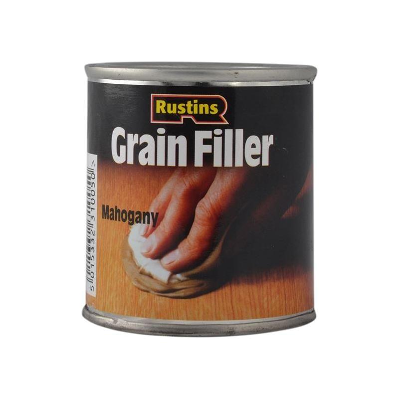 Rustins Grain Filler Mahogany 230g Rustins - RockBottom Nothampton