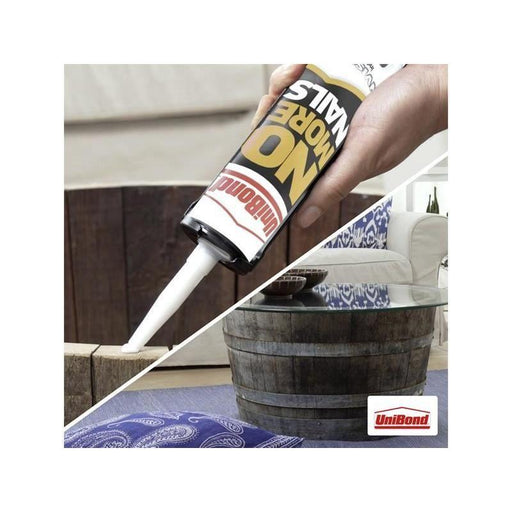 Unibond No More Nails Invisible Grab Adhesive Cartridge 285g UniBond - RockBottom Northampton