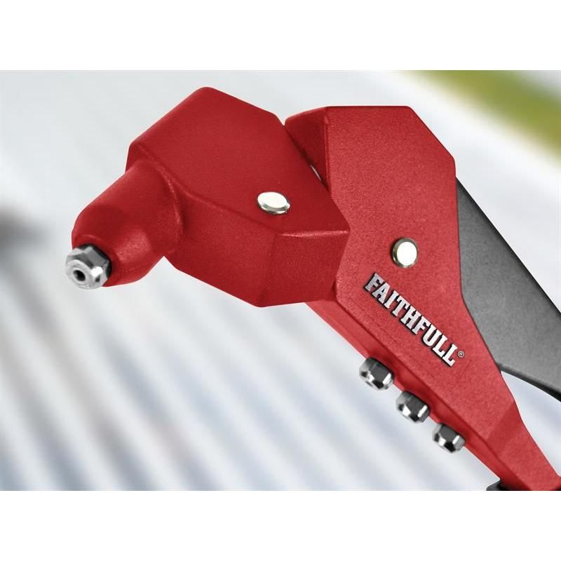 Faithfull Heavy-Duty 360° Rotating Head Riveter Faithfull - RockBottom Northampton