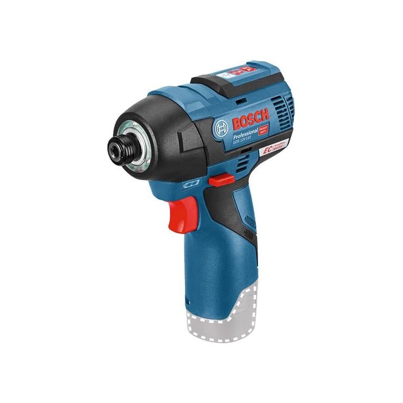 Bosch GDR 12V-110 Professional 1/4in Impact Driver 12V Bare Unit Bosch - RockBottom Northampton
