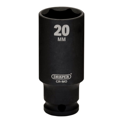 Draper Draper HI-TORQ Metric Deep Impact Socket, 3/8" Sq. Dr., 20mm Draper - Town Tools