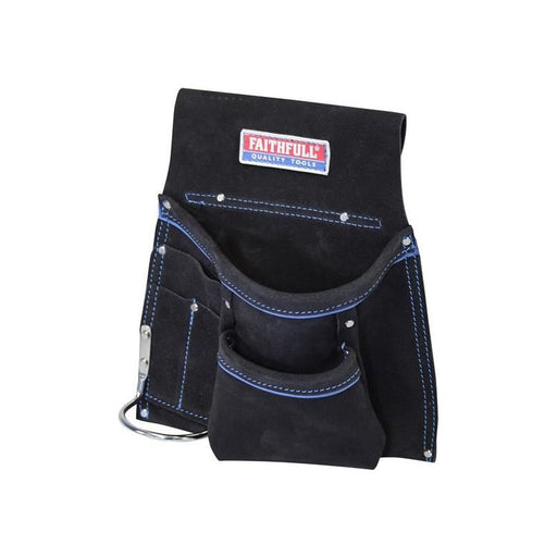 Faithfull Single Tool & Nail Pouch Faithfull - RockBottom Northampton