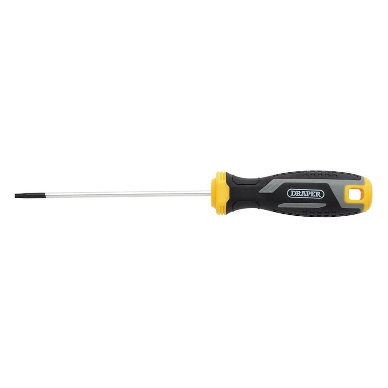 Draper Draper TX-STAR Tamperproof Soft Grip Screwdriver, T10H x 100mm Draper - Town Tools