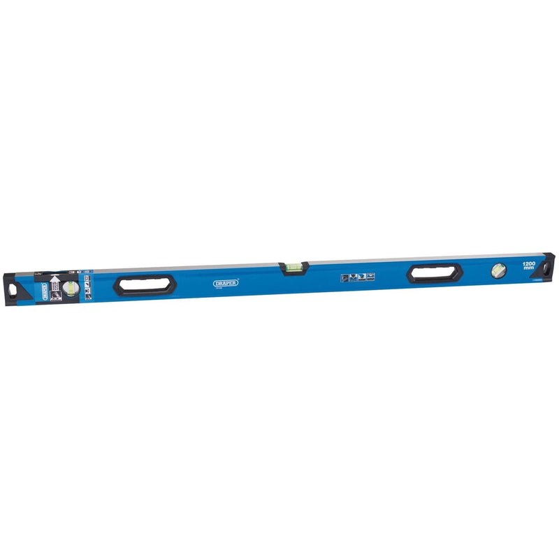 Draper Box Section Level with Side View Vial, 1200mm 75106 Draper - Town Tools 