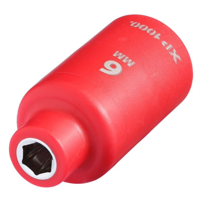 Draper XP1000 VDE Socket, 3/8" Sq. Dr., 6mm Draper - Town Tools