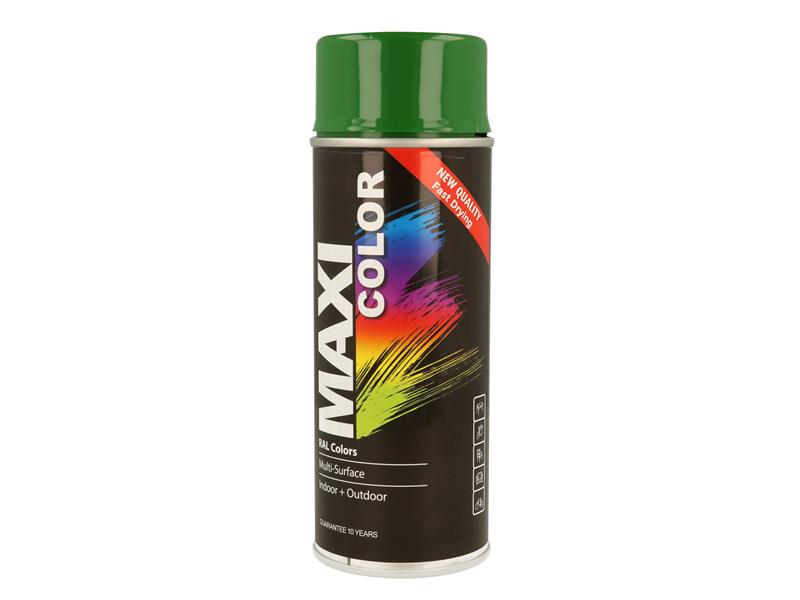 MAXICOLOR - MaxiColor Spray Gloss Leaves Green RAL6002 400ml