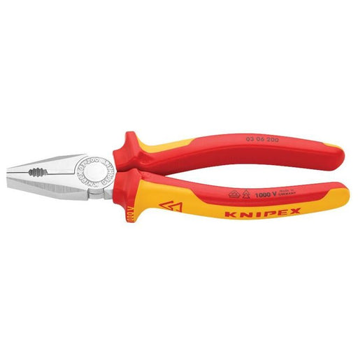 Knipex VDE Combination Pliers 200mm Knipex - RockBottom Northampton