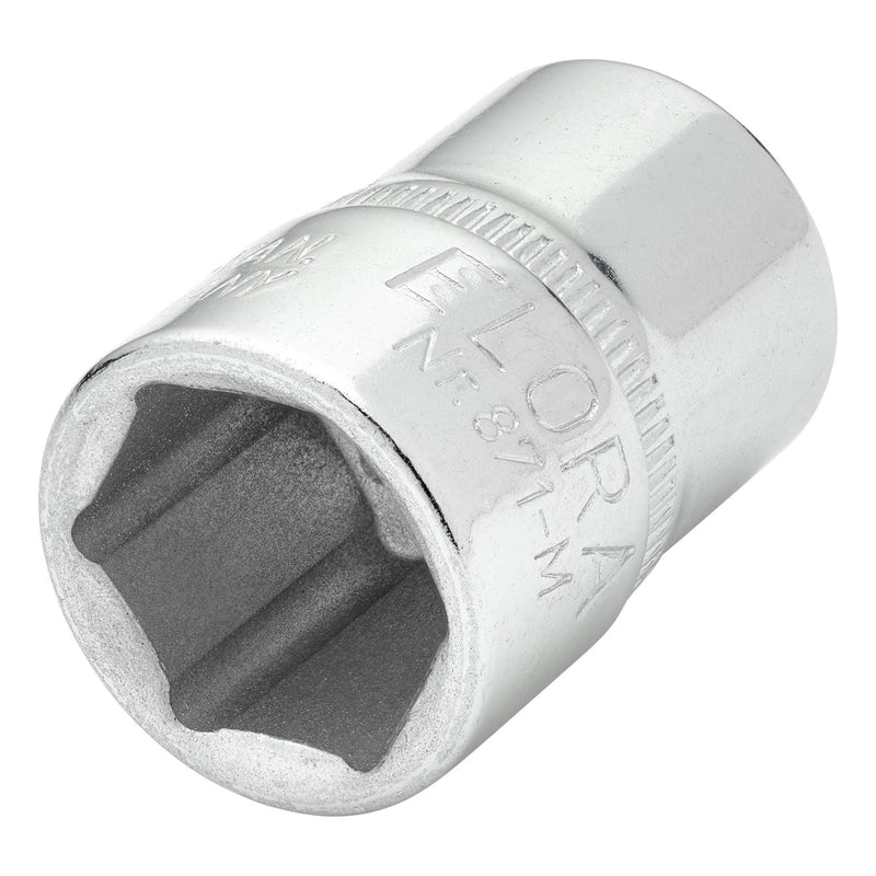 Draper Elora Hexagon Socket, 3/8" Sq. Dr., 14mm Draper - Town Tools
