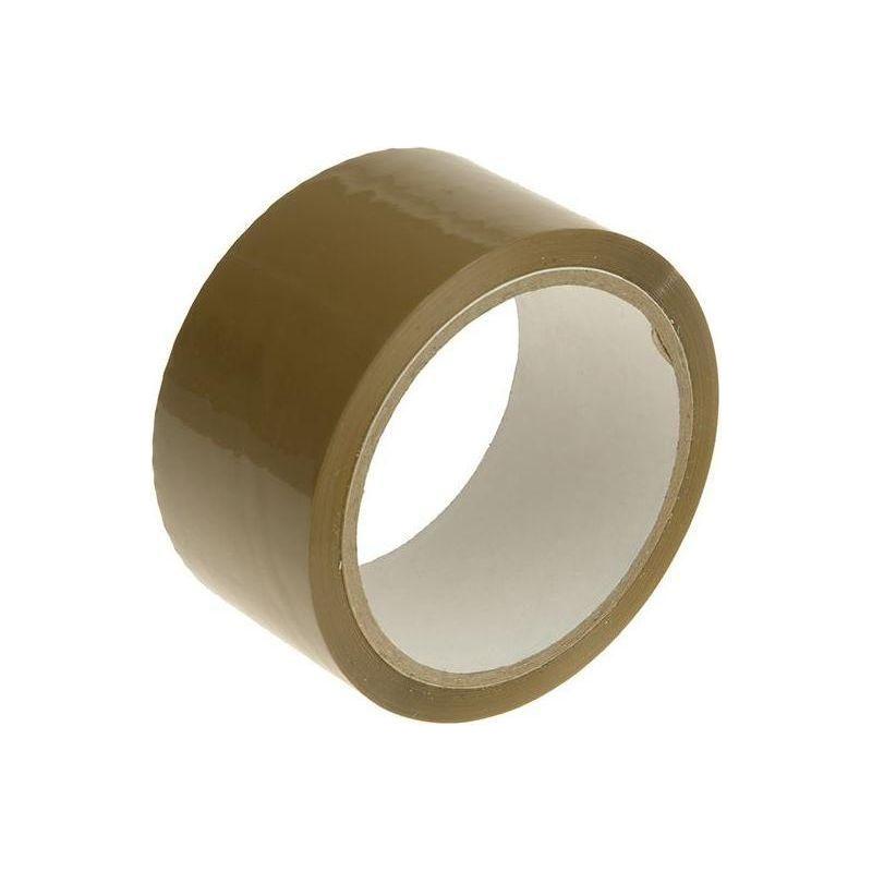 Faithfull Parcel Tape 48mm x 50m Brown Faithfull - RockBottom Northampton