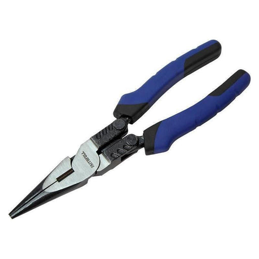 Faithfull High-Leverage Long Nose Pliers 230mm (9in) Faithfull - RockBottom Northampton