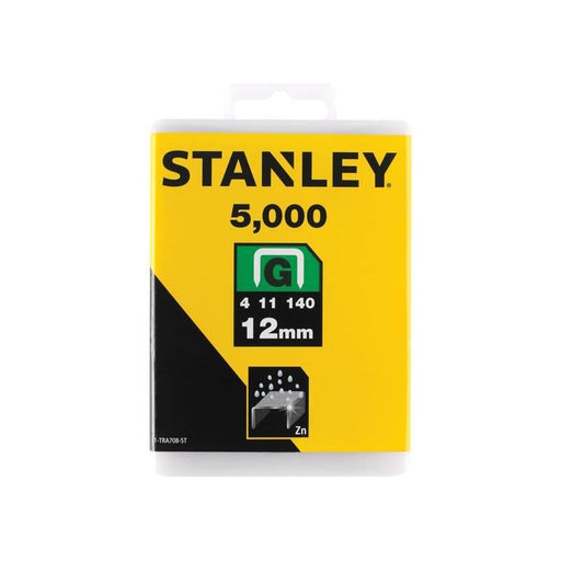 Stanley® Hand Tools TRA708-5T Heavy-Duty Staples 12mm (Pack 5000) STANLEY® Hand Tools - RockBottom Nothampton