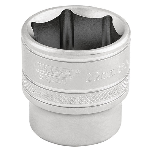 Draper 6 Point Metric Socket, 3/8" Sq. Dr., 22mm 16547 Draper - Town Tools 